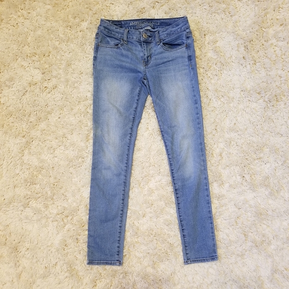 American Eagle Outfitters Denim - American Eagle Jegging Super Stretch Light Wash